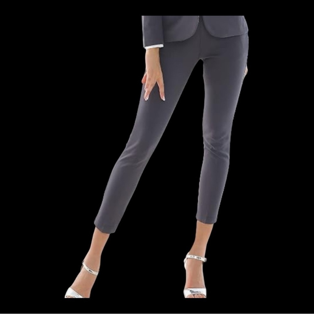 Dark Gray Stretch Slacks